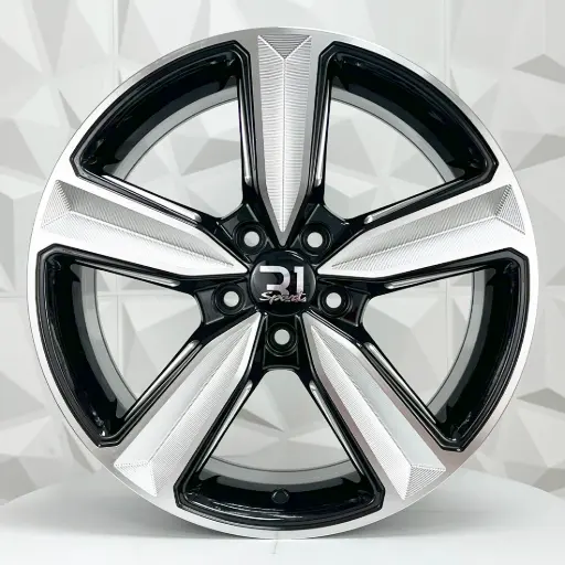 [175581] RIN 17X7.5 5-108 R1 SPORT FBX057 BMF+MILLING SPOKE FACE WINDOW ET35 CB73.1